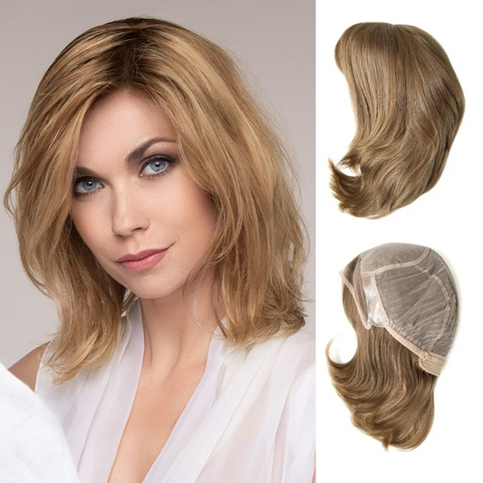 100% European Virgin Hair Wig Silky Straight Short Human Hair French Lace Front Wigs