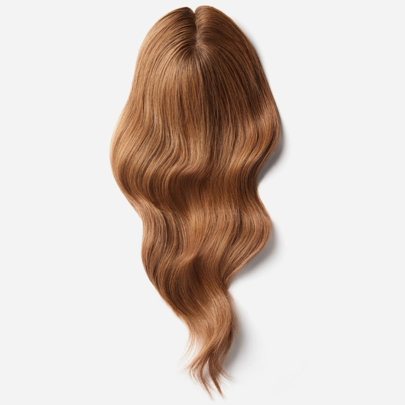 Balayage ombré de 5,5" x 5" con cabello humano, sin flequillo
