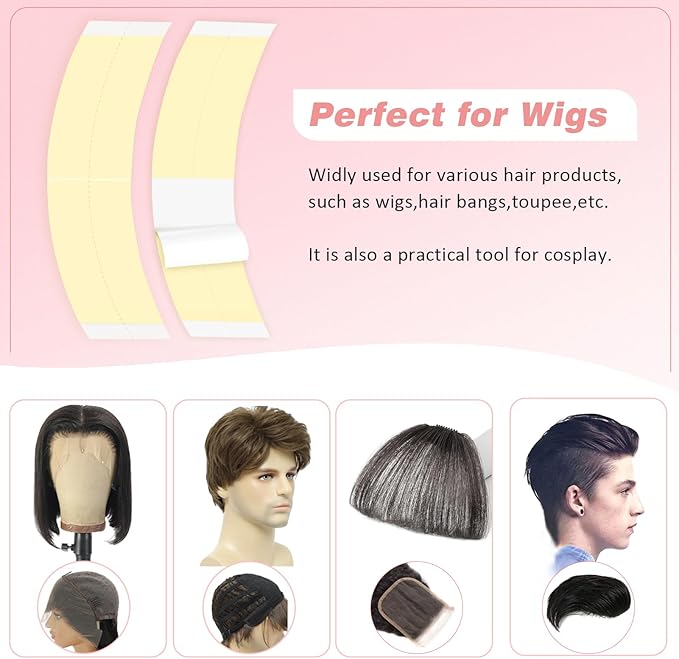 Lace Front Support Tape CC Contour for Human Hair Wiglets