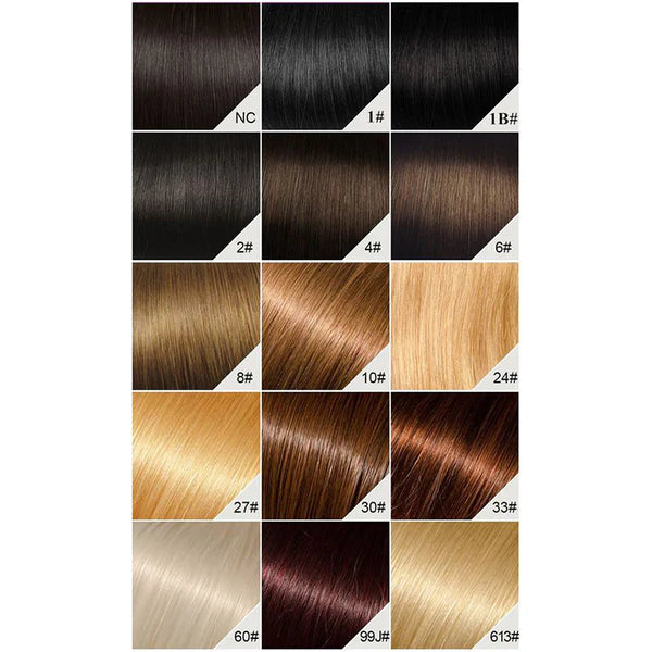 10*12 cm straight silk base human hair topper for women with thinning hair