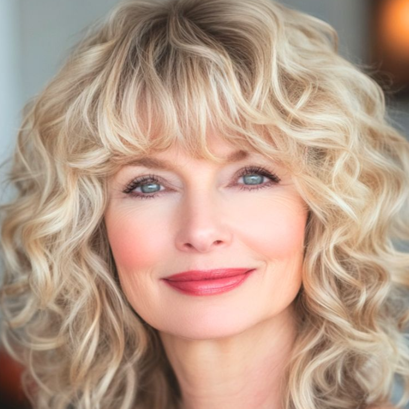 Flash Sale 🔔Full Hand tied Base Curly Wavy Human Hair Toppers Clip in Topper for Women