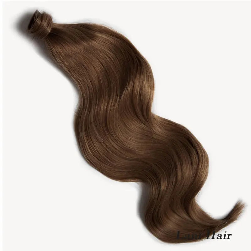 Luxury Seamless Clip-in Ponytail Hair Extensions 12-24" Human Hair Extensions 我的商店