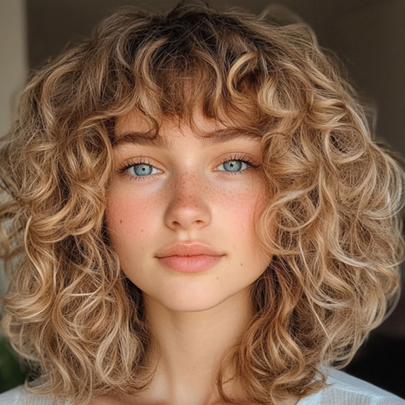 Flash Sale 🔔Full Hand tied Base Curly Wavy Human Hair Toppers Clip in Topper for Women