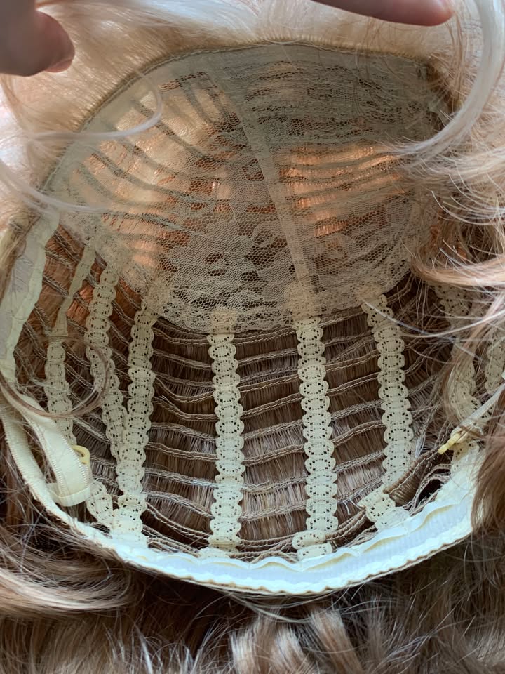 (Sheila Harrison) Curly Hair Wig With Bangs