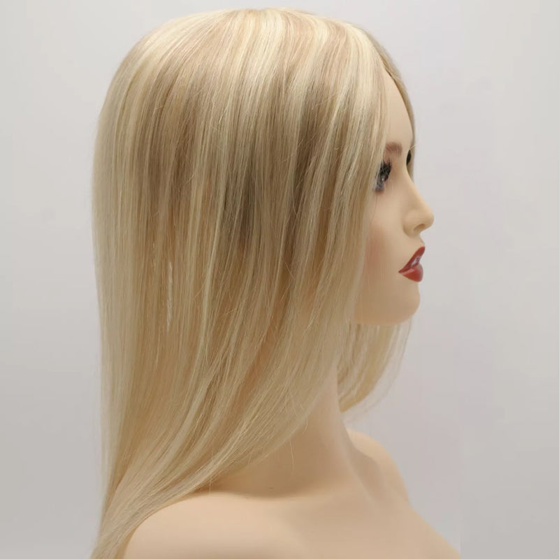 Blonde Highlight Best Wigs For Thinning Hair for Women Human Hair