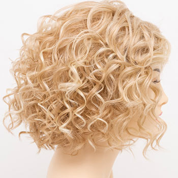 9*14 Premium Curly Mono Base Wig Toppers Human Hair for Women