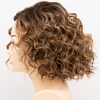 9*14 Premium Curly Mono Base Wig Toppers Human Hair for Women