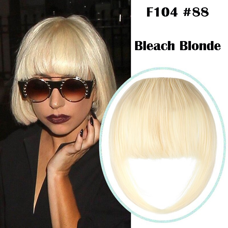 New Arrival Invisible Clip in Fringe Bangs Fake Bangs for Woman