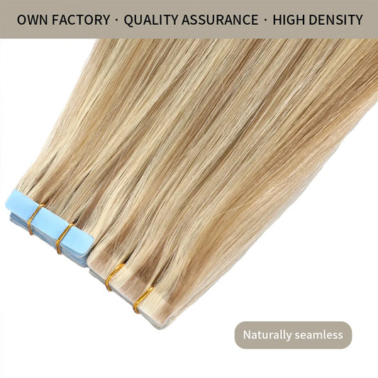 Ombre Balayage Human Hair Tape In Hair Extension Virgin Human Hair