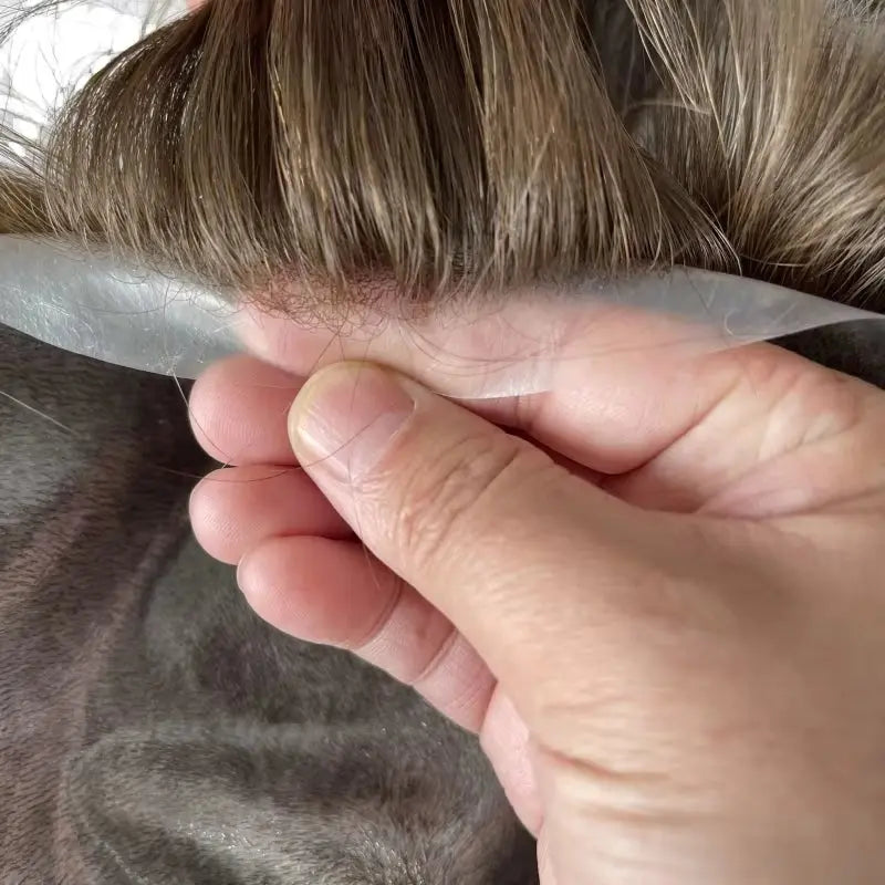 Full PU Skin Base Human Hair Toppers for Women - VIVACROWN