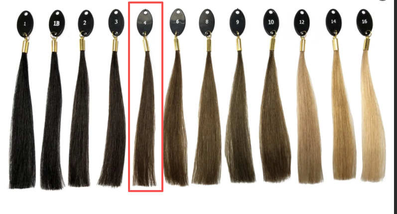 3.9×4.7インチ モノベース ハイライト 人毛 トッパー 根元付き (カスタマイズ)