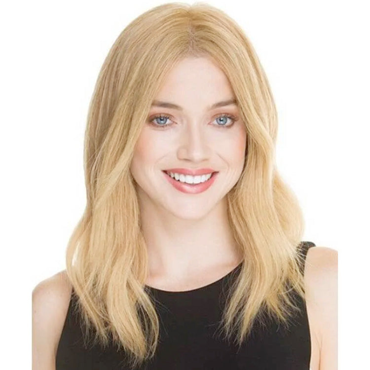 10*12 cm straight silk base human hair topper for women with thinning hair