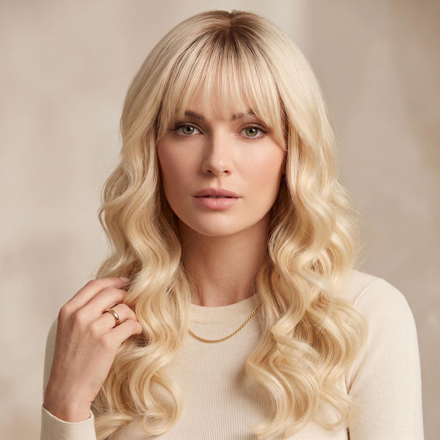 Full Hand tied Base Curly Wavy Human Hair Toppers Clip in Topper for Women