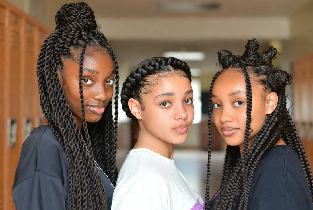 Cute Heatless Back-To-School Hairstyles With Human Hair Wigs & Extensions