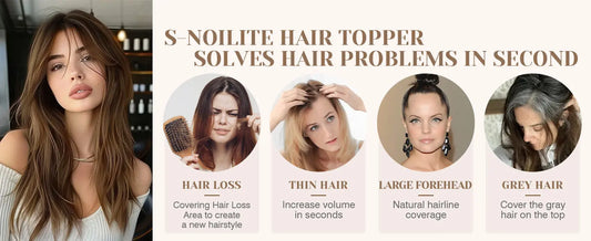 How to Attach a Hair Topper to a Wig?