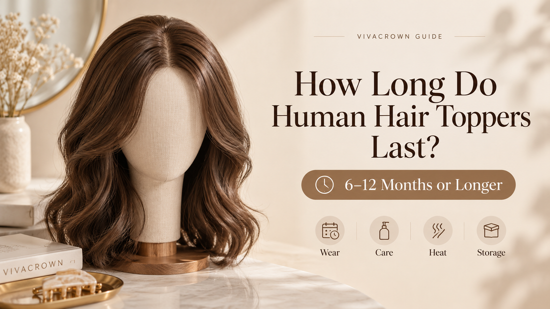 How Long Do Human Hair Toppers Last? A Complete Lifespan Guide