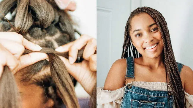 How to Do Box Braids on Straight Hair with Extensions?
