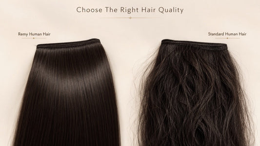 Remy Human Hair vs Standard Human Hair: Why Your Crown Topper's Longevity Depends on It