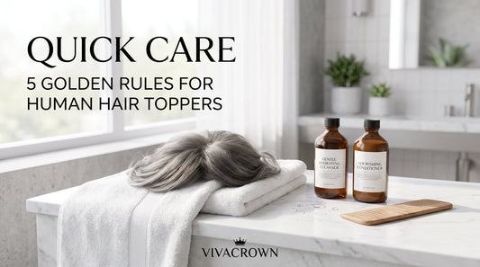 How to Care for a Human Hair Topper