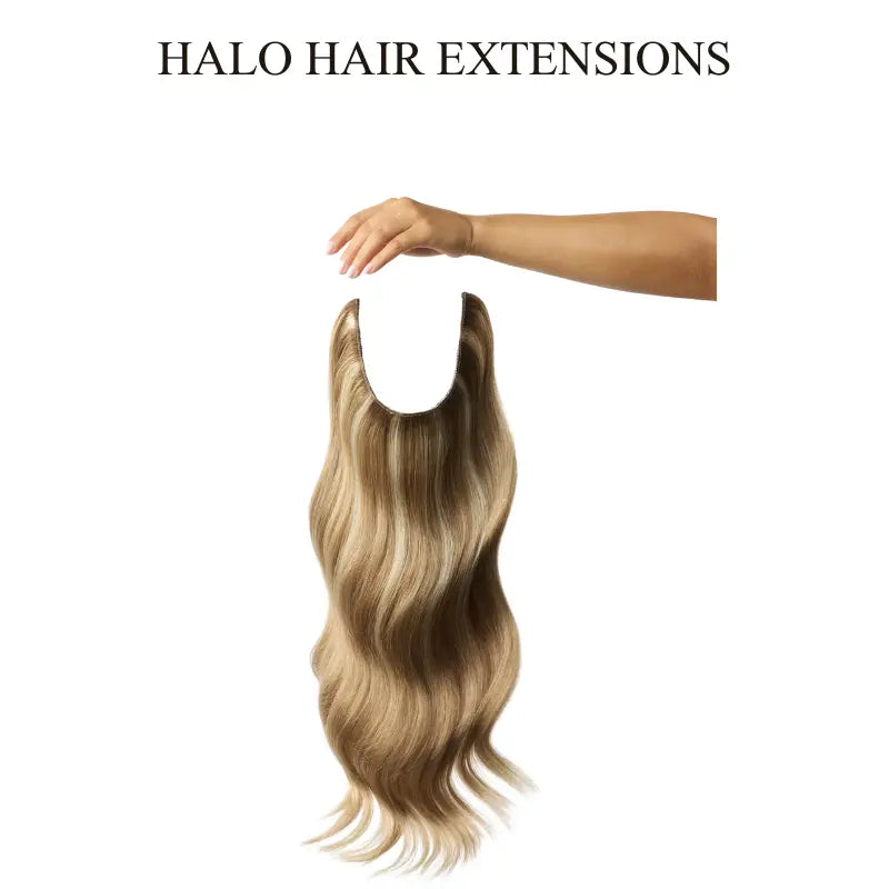 100% Human Hair Halo Extensions | Damage-Free & Instant Volume | VivaCrown