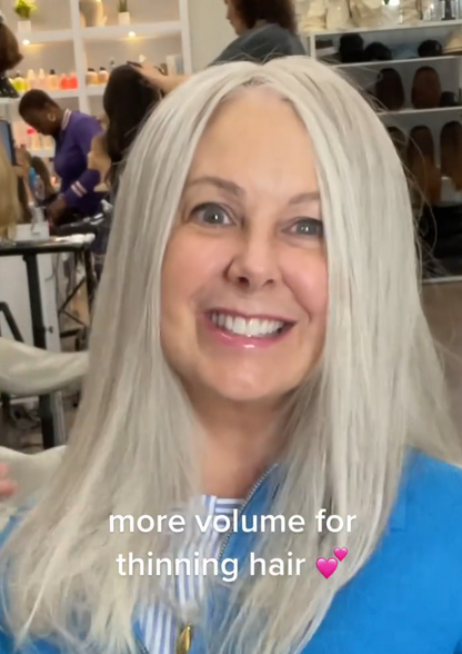 🔥2025 Hot Sale Natual Straight Hair Topper for Women