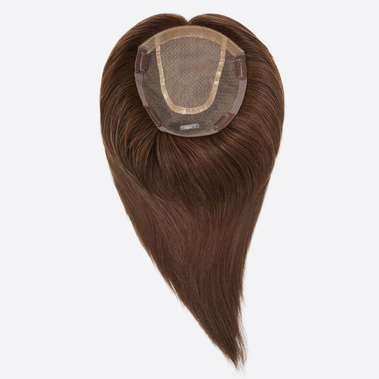 Natural Silk Base Hair Topper – Seamless Crown Volume & Root Coverage