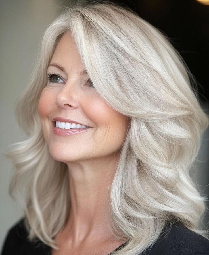 2025 New Lightweight&Breathable Wavy Hair Topper For Women With Thinning Hair