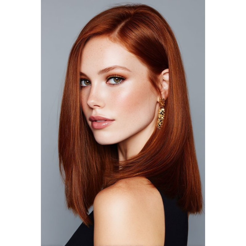 Straight Hair Topper for Crown Thinning – Natural Coverage at the Crown - VIVACROWN