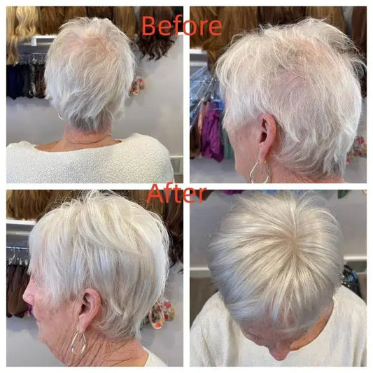 High-Quality Short Hair Topper For Women With Thinning Hair VIVACROWN