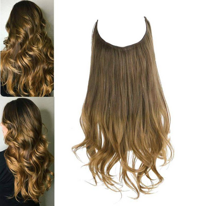 Halo Hair Extensions to Add Hair Volume and Length
