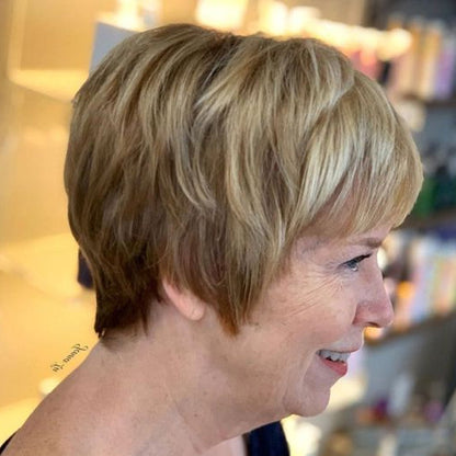 2026 New Short Hair Topper for Thinning Hair – Natural Look, Easy Clip-In