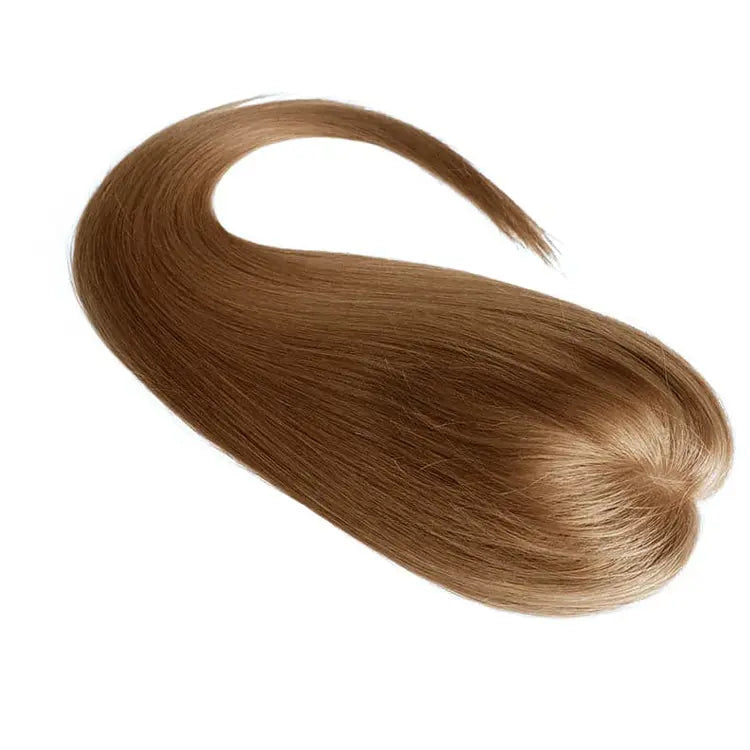 130% Density Breathable Silk Top European Hair Toppers Hairpieces 我的商店