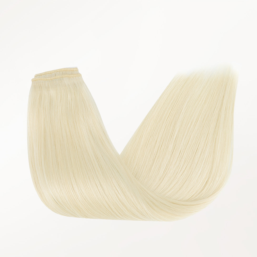 100% Human Hair Halo Extensions - Dirty Blonde