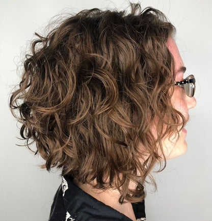 2025 Hot Sale High-Quality Curly Hair Toppers for Women with Thinning Hair