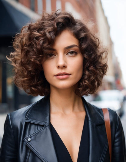 2025年新登場 薄毛の女性のためのプレミアムカーリーヘアトッパー