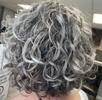 Natural Looking Wavy Curly Hair Topper for Women, Regain Confident In Seconds