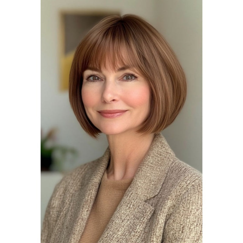 Comfortable & Breathable Clip-In Hair Topper – Designed for Thinning Hair