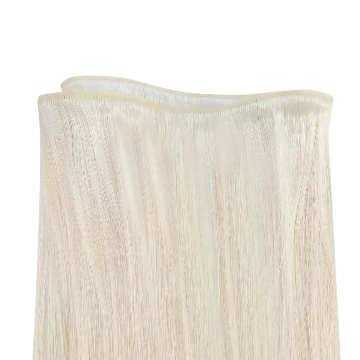 Genius Weft Hair Extensions Platinum Blonde #60