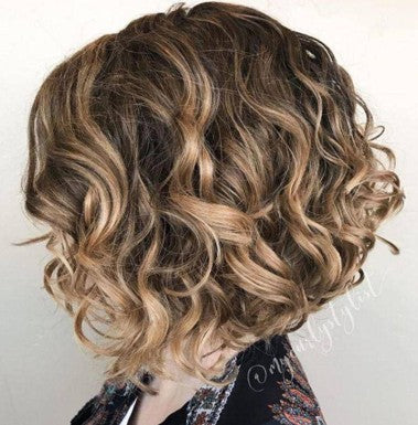 Hot Sale Fashion Curly Hair Toppers for Women with Thinning Hair-Cover Grays, Boost Volume