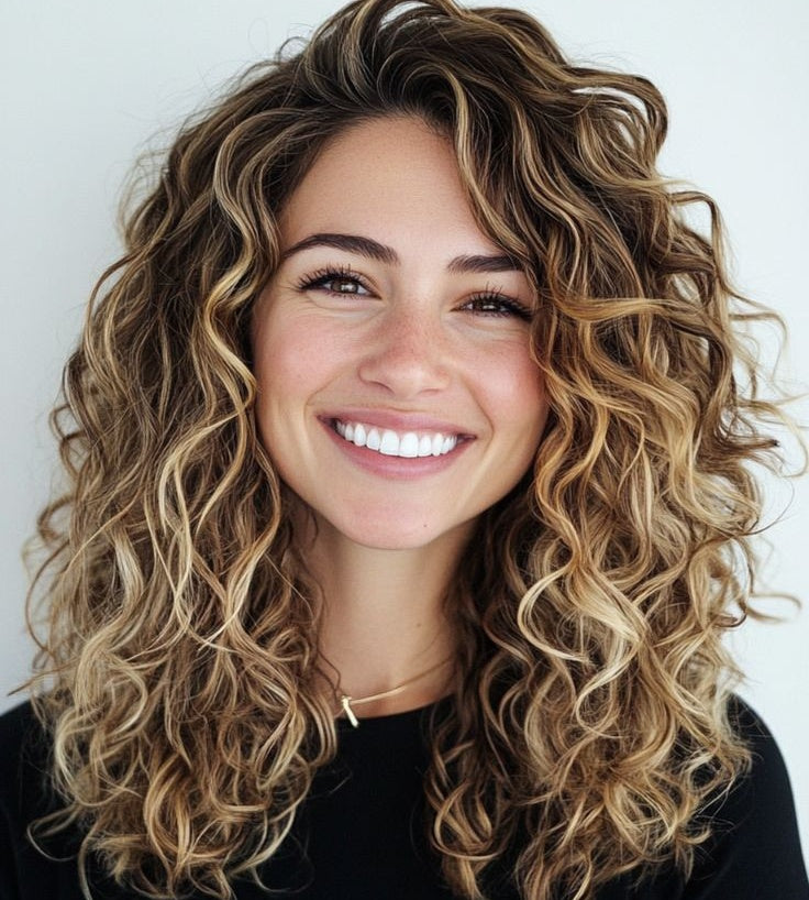 Hot Sale Fashion Curly Hair Toppers for Women with Thinning Hair-Cover Grays, Boost Volume