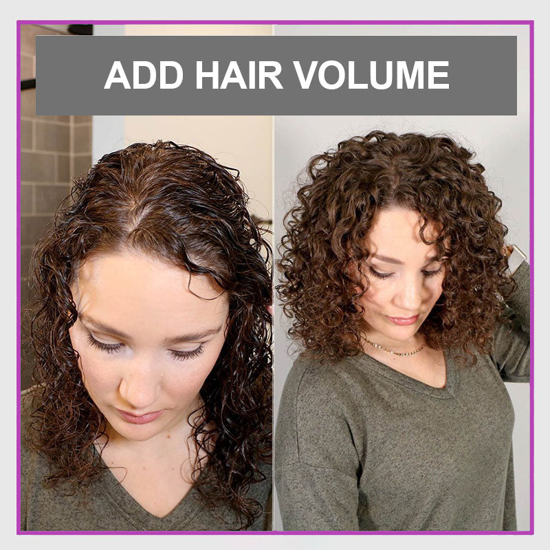 Hot Sale Fashion Curly Hair Toppers for Women with Thinning Hair-Cover Grays, Boost Volume
