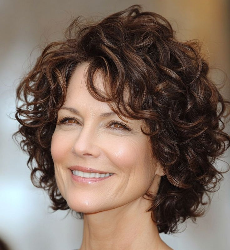 Premium Curly Hair Toppers for Women with Thinning Hair