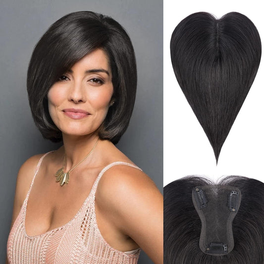 🔥ホットセール🔥女性用ナチュラルストレートヘアトッパー