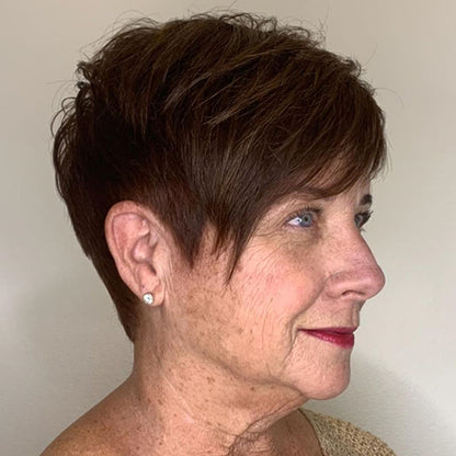 薄くなった頭頂部をこの魔法のヘアトッパーでカバー。超ナチュラル