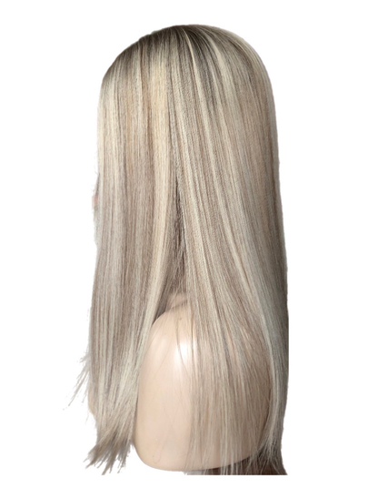 20-24 inches Side Part Human Hair Topper Perfect for Thinning Hair