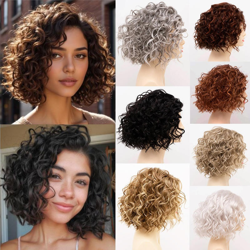 2025年新登場、薄毛の女性のための高品質カーリーヘアトッパー