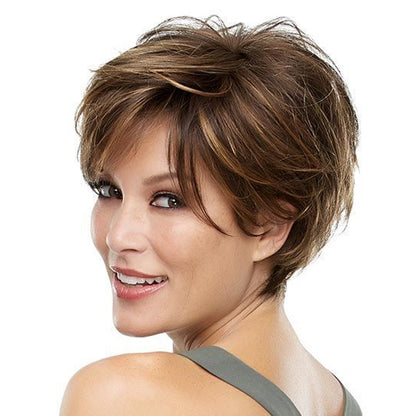 2025年版 女性向けショートヘア用スタイリッシュなピクシーカットヘアピース