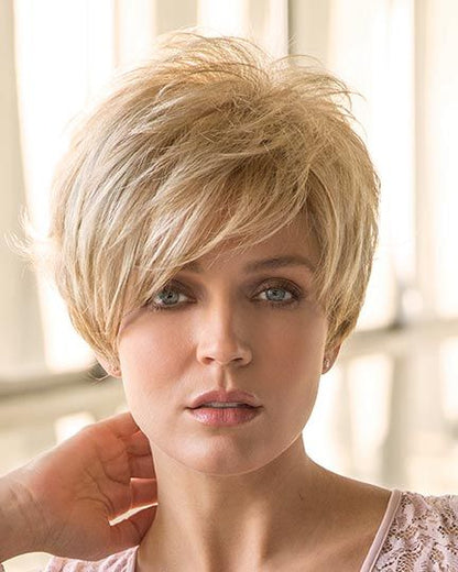 2025年版 女性向けショートヘア用スタイリッシュなピクシーカットヘアピース