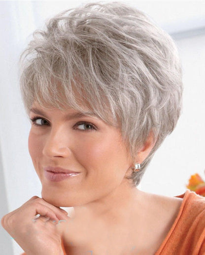 2025年版 女性向けショートヘア用スタイリッシュなピクシーカットヘアピース