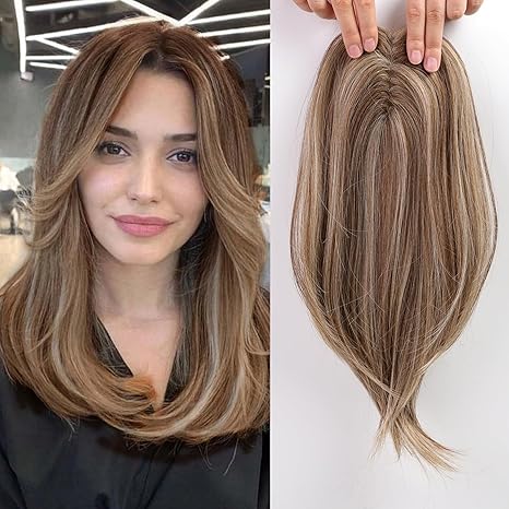 Hot Sale Full Hair Volume Crown Hair Topper For Women With Thinning Hair
